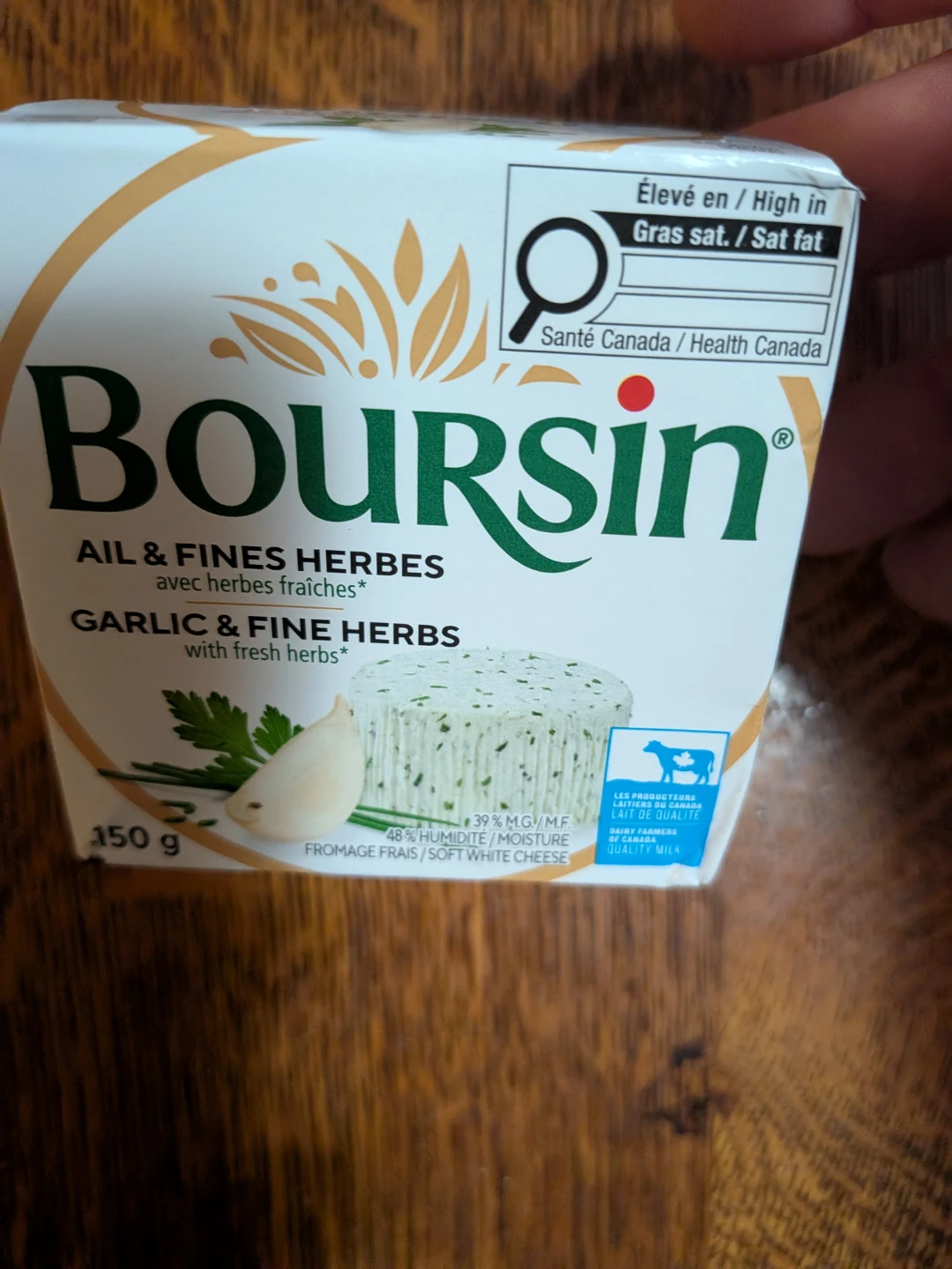Boursin Garlic & Fine Herbs Cheese - photo 2