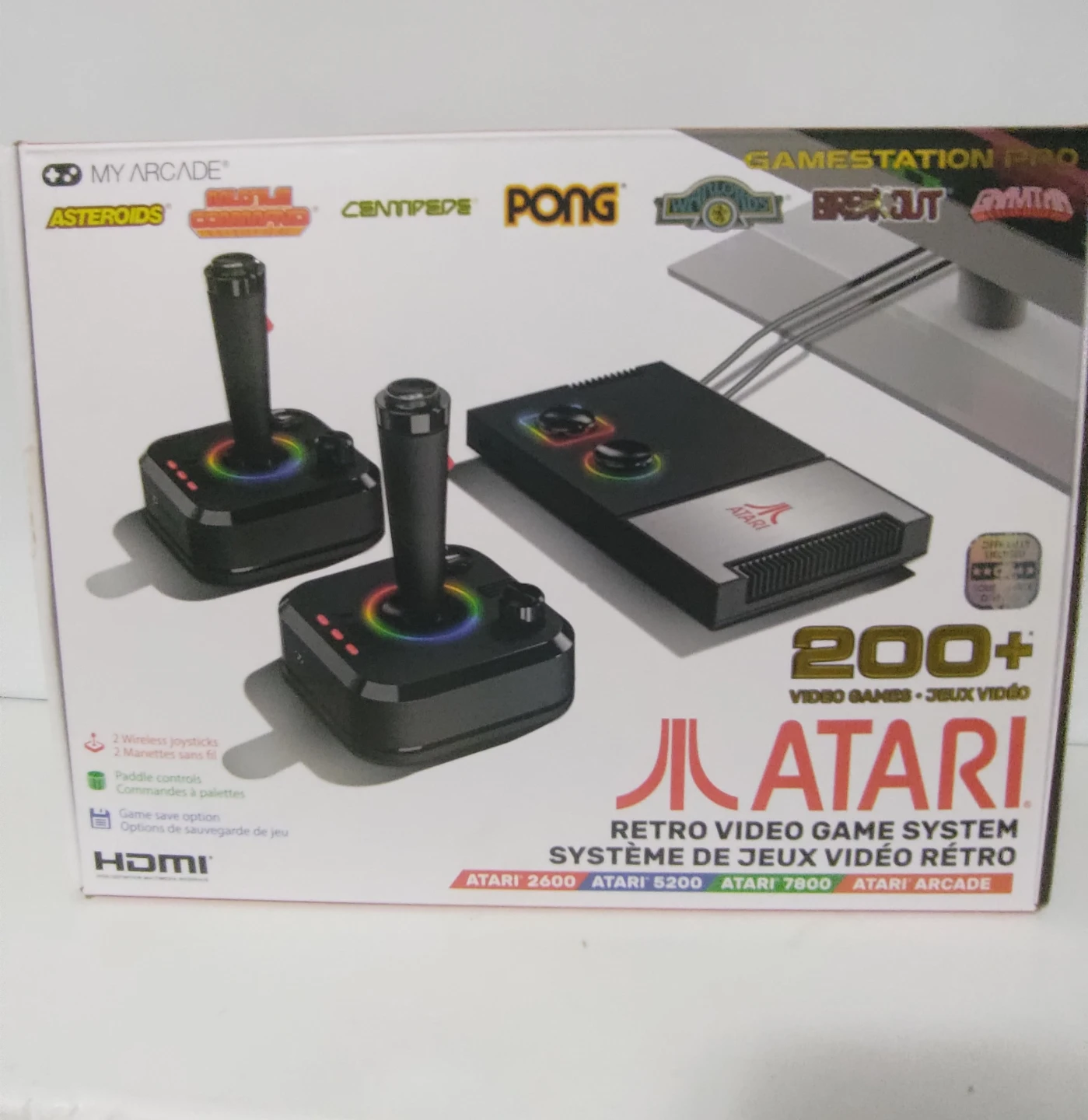 "NEW"My Arcade Atari Gamestation Pro