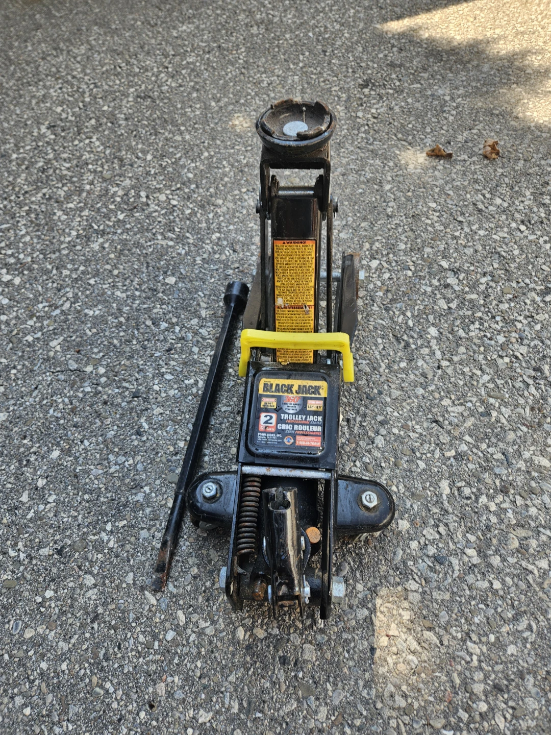 Black Jack 2 Ton Professional Series Trolley Jack
