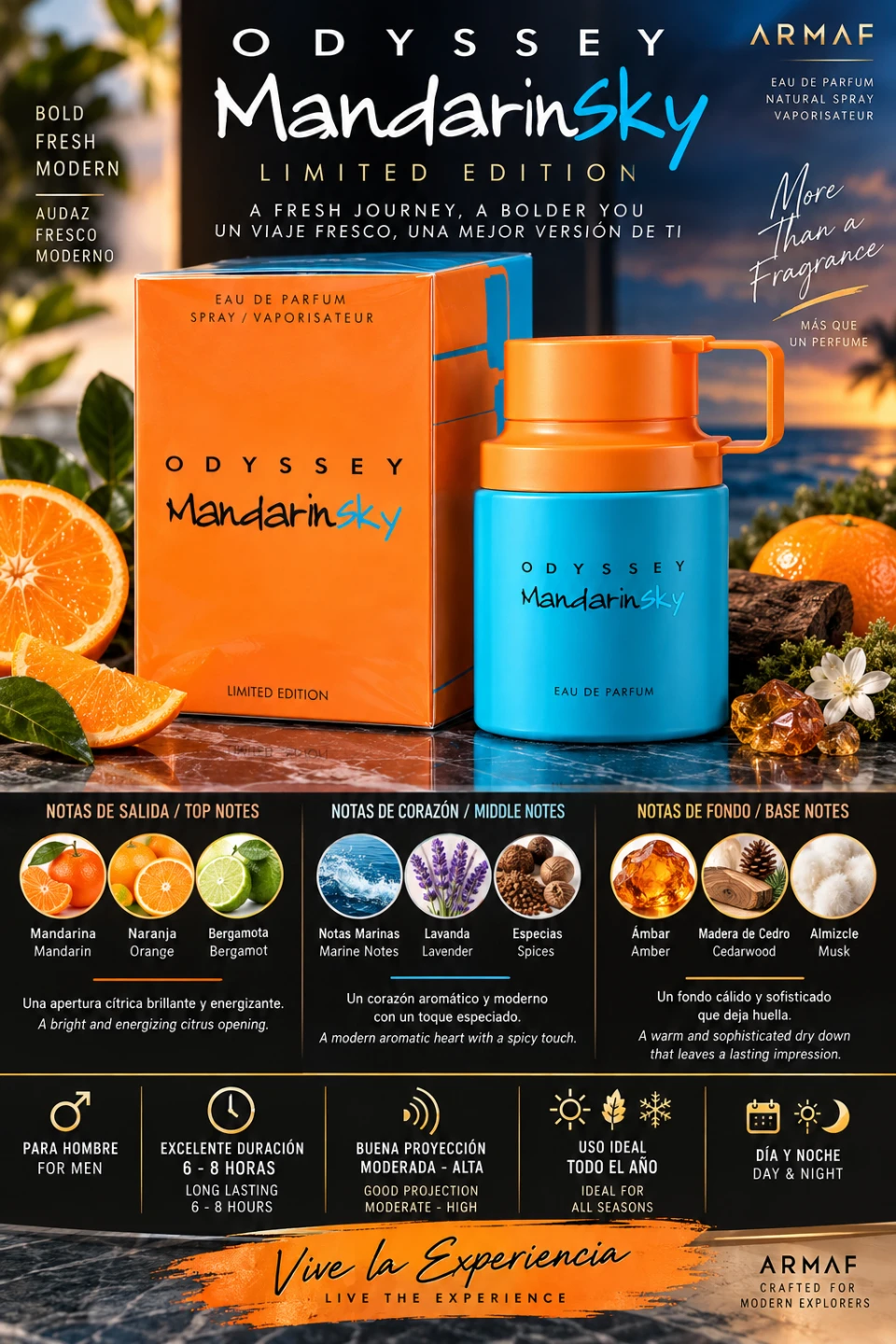 Armaf Odyssey Mandarin Sky Eau de Parfum - photo 2