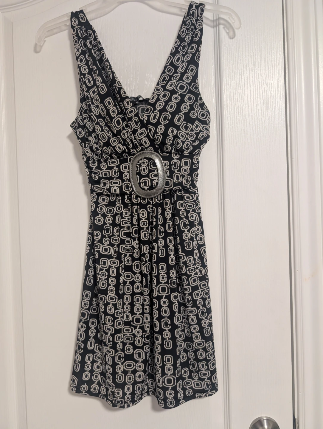 Blizz Geometric Print Sleeveless Dress - photo 3