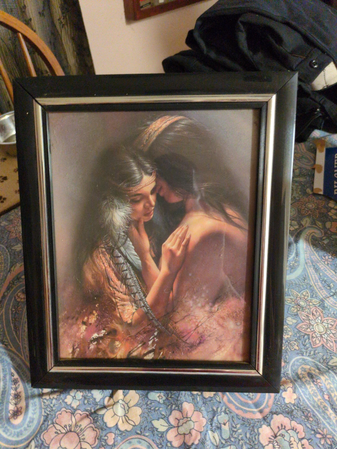 Framed Indigenous Style Art Print