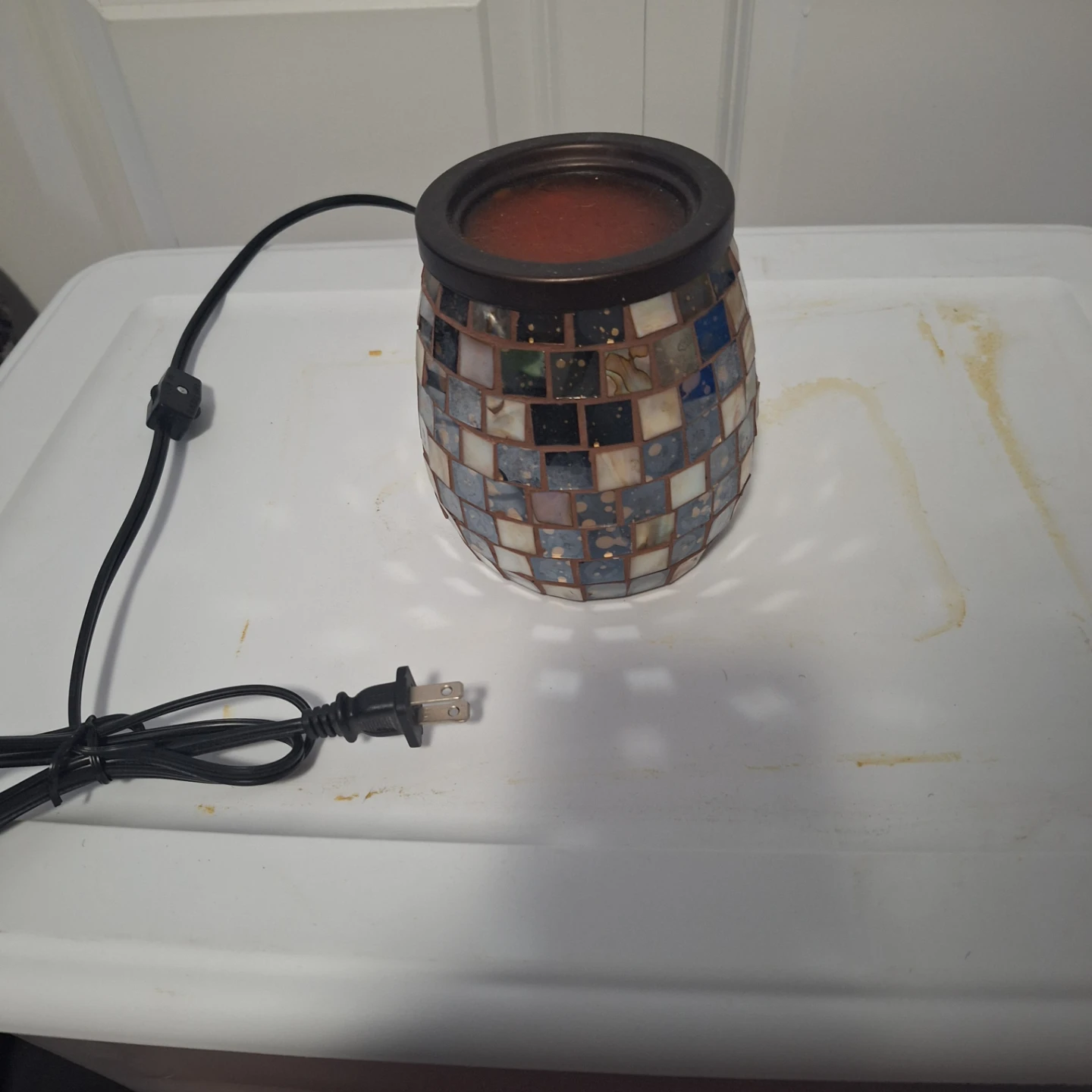 Mosaic Wax Warmer and Oil Burner