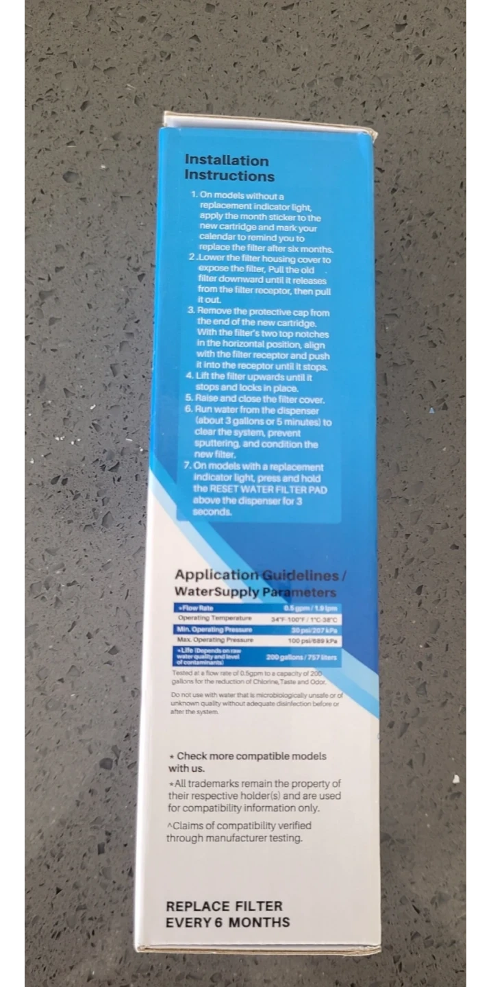 Brand New ICEPURE RWF1200A Refrigerator Water Filters (2-Pack) - photo 4