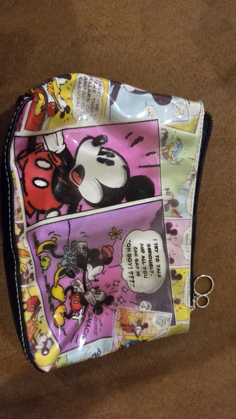 Disney Mickey Mouse Comic Print Cosmetic Pouch - photo 2