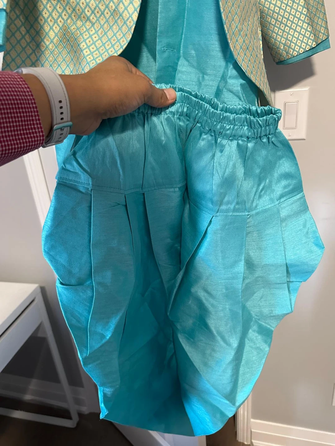 Ahhaaaa Boys Traditional Teal Outfit - photo 3