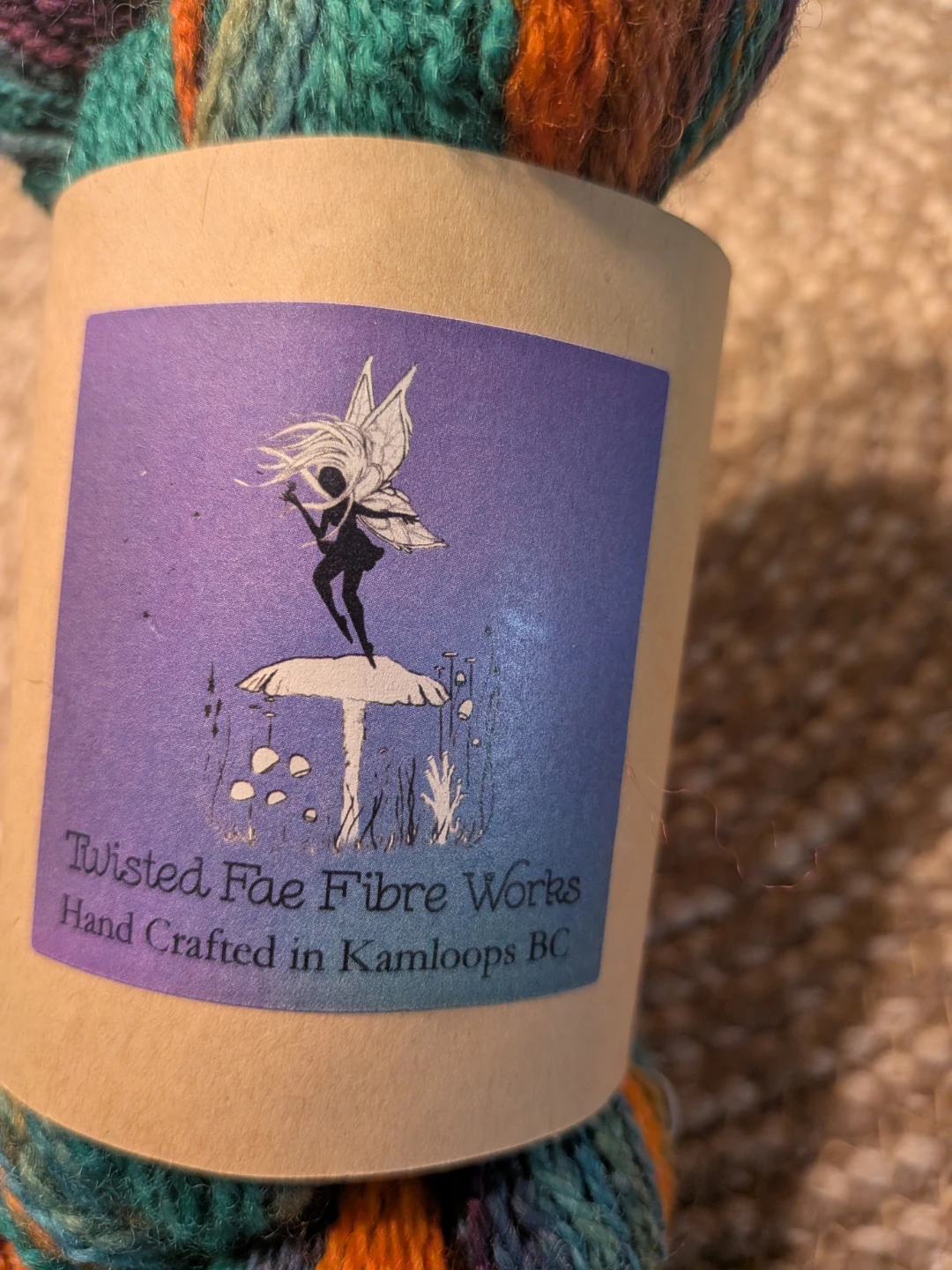 Twisted Fae Fibre Works BFL Wool Yarn - photo 4
