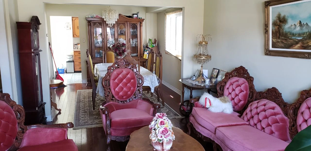 Vintage Rose Velvet Sofa and Armchair Set - photo 2