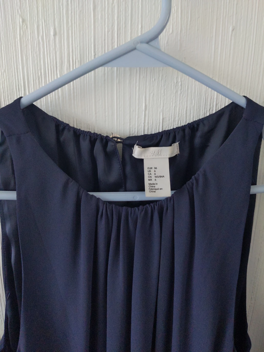 H&M Navy Sleeveless Dress - photo 2