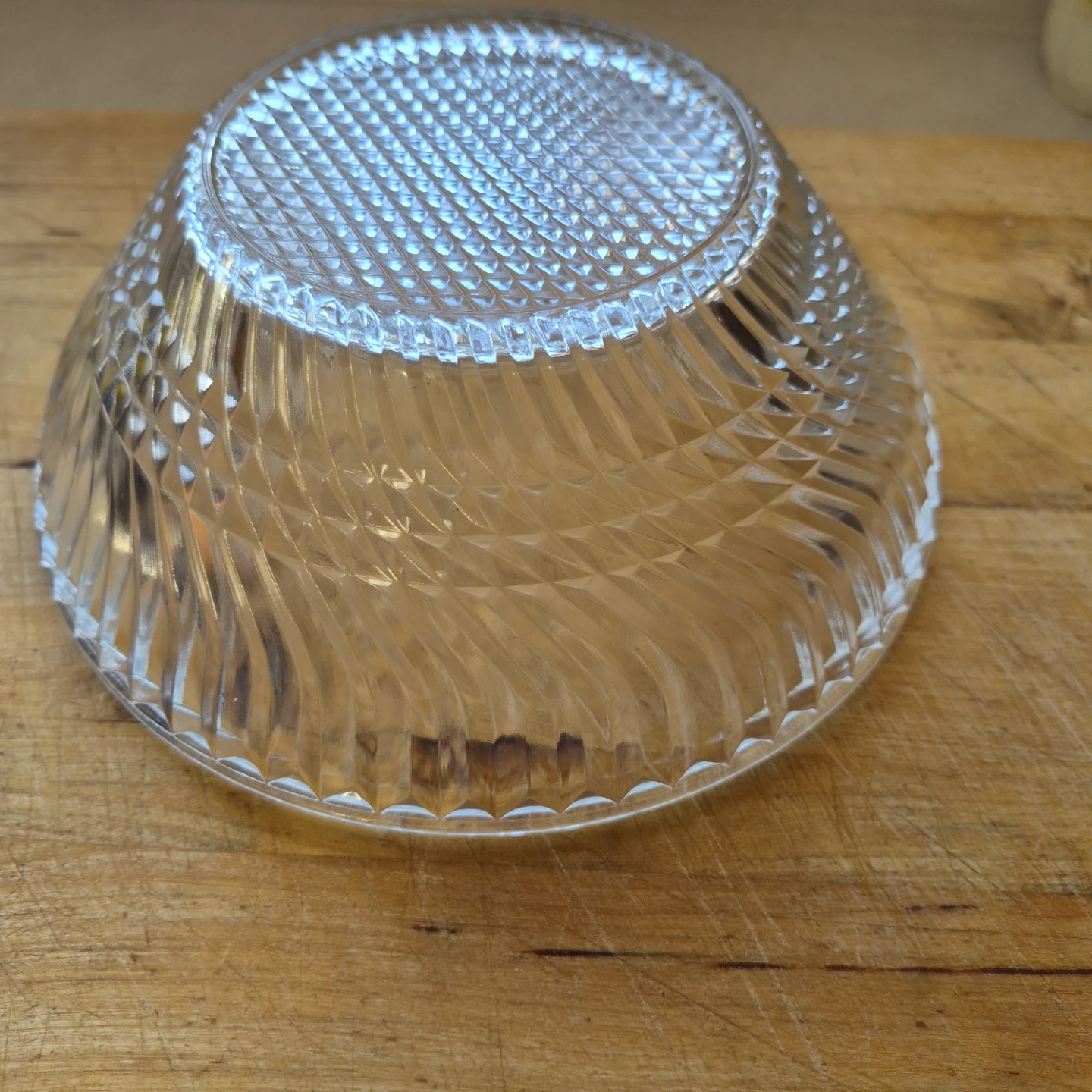 Vintage 1930's  Glass Serving Bowl - photo 2