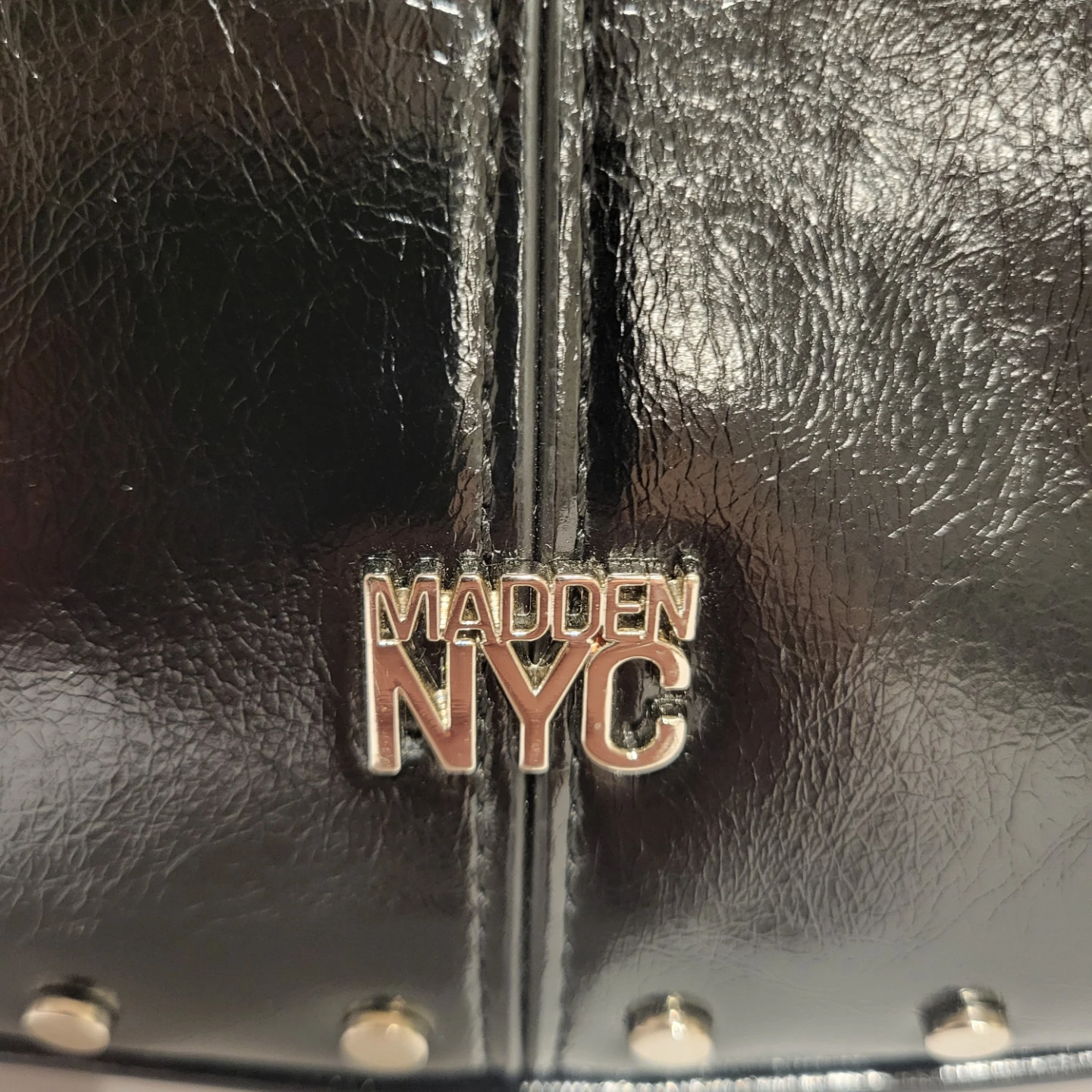 Madden NYC Black Studded Handbag - photo 2