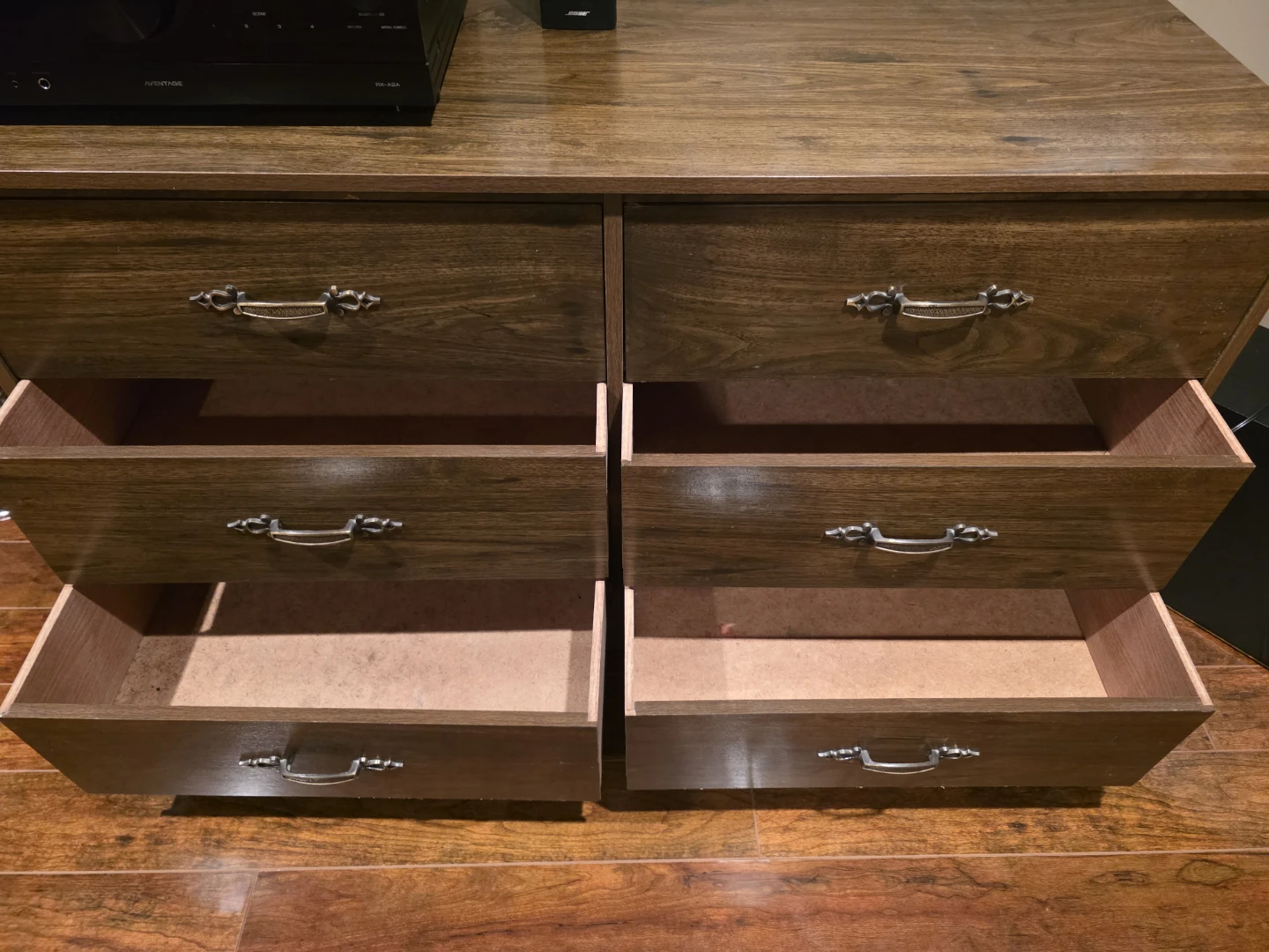 Six-Drawer Wooden Dresser