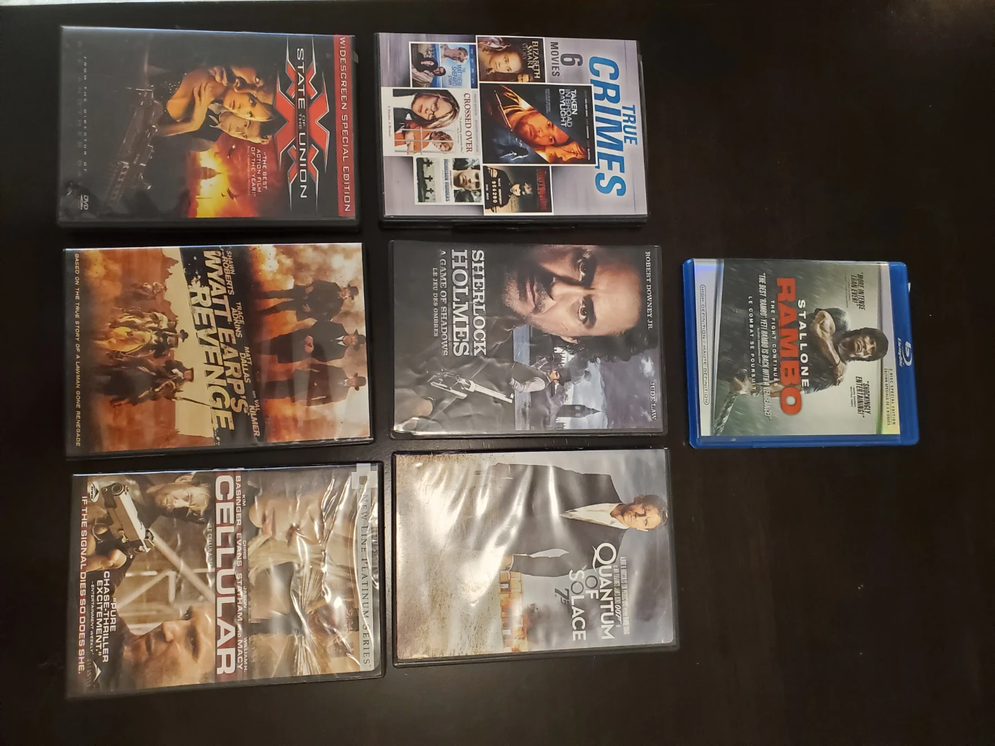 Action & Thriller Movie Lot of 7 - Rambo, Sherlock Holmes & More - photo 5
