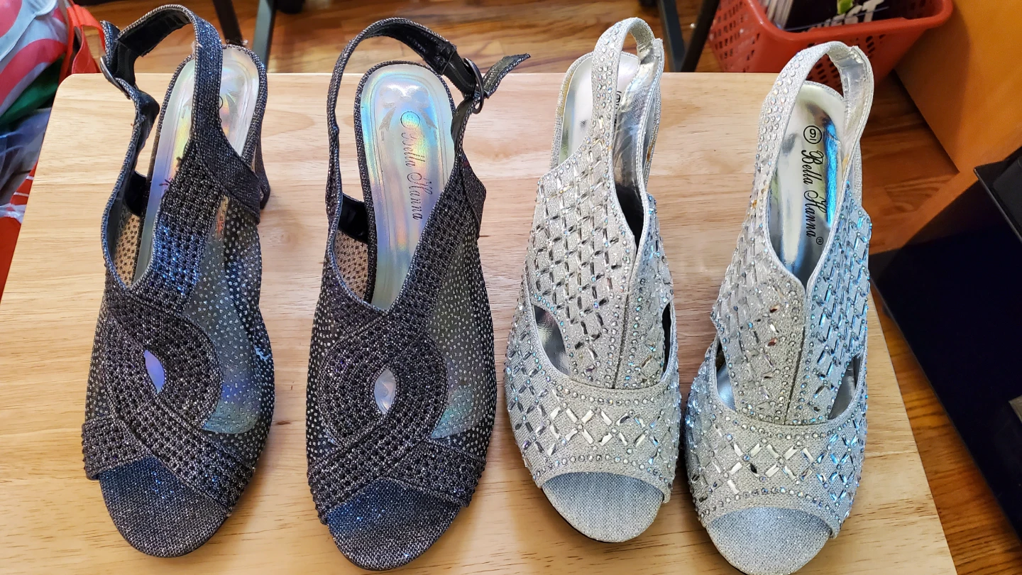 Two Pairs of Bella Hanna Embellished Heels - photo 2