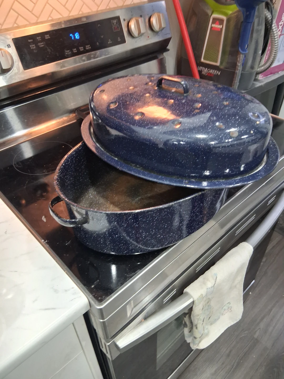 Enamel Roasting Pan - photo 2