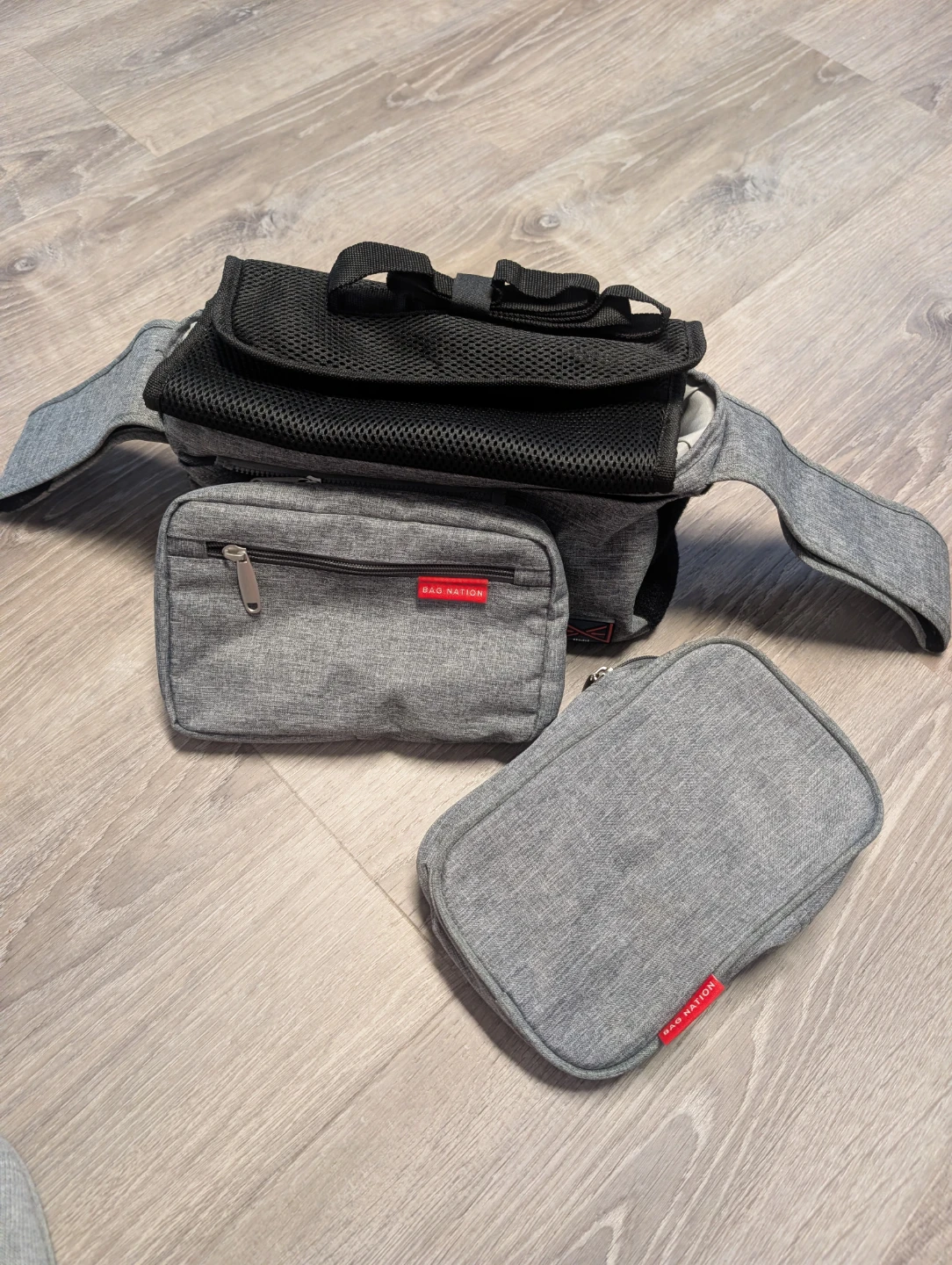 Stroller organizer attachment