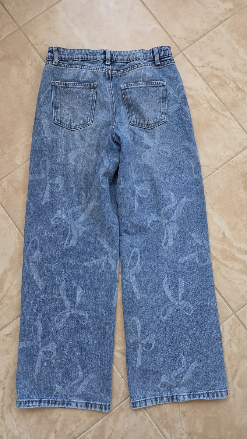 UKIDS Baggy Wide Leg Jeans, Size 14 - photo 3