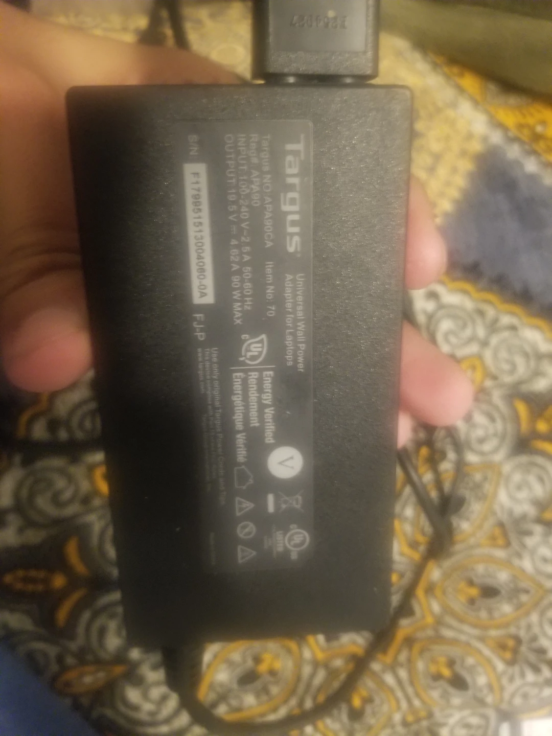 Targus 90W Universal Laptop Power Adapter