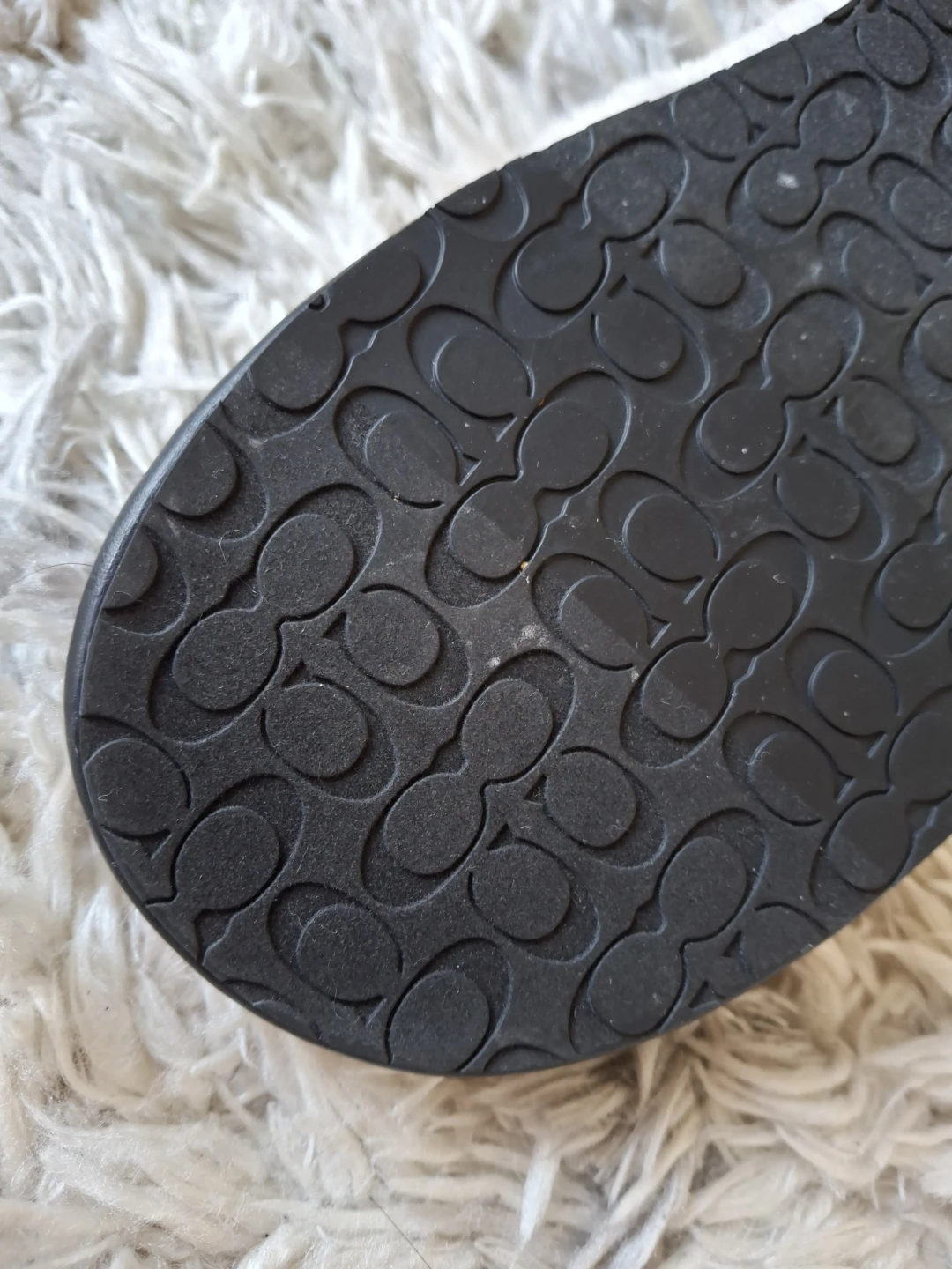 Coach Shearling Lined Slippers - photo 3