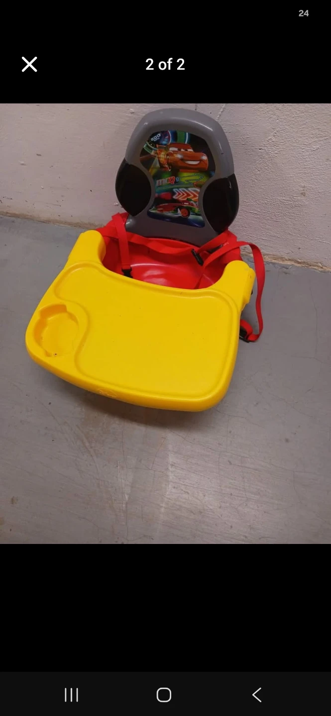 Disney Pixar Cars Baby Booster Seat - photo 2