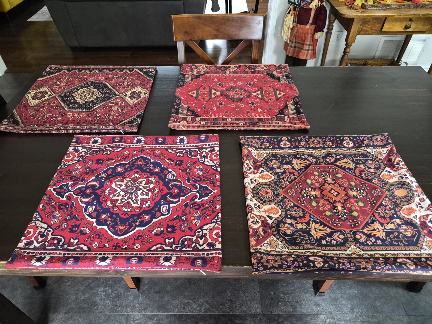 Set of 4 Persian-Style Cushion Covers🏈