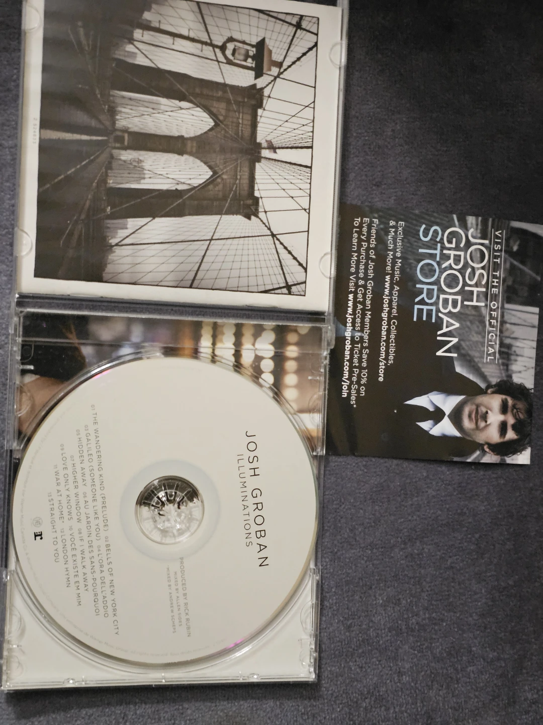 Josh Groban Illuminations CD - photo 3