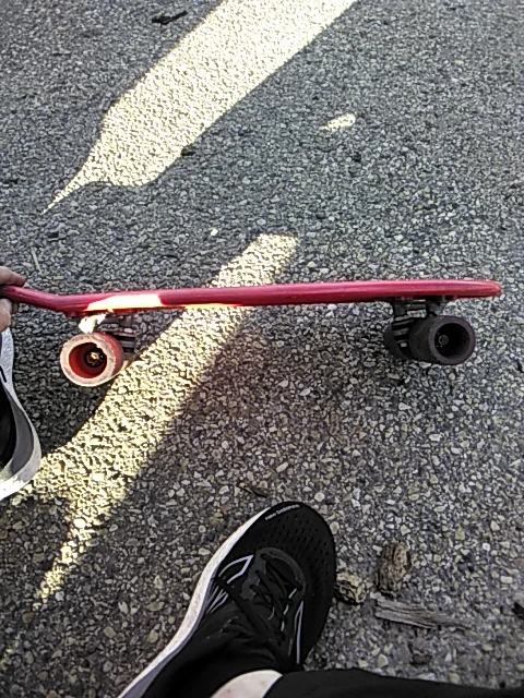Slikroll Red Plastic Skateboard - photo 3