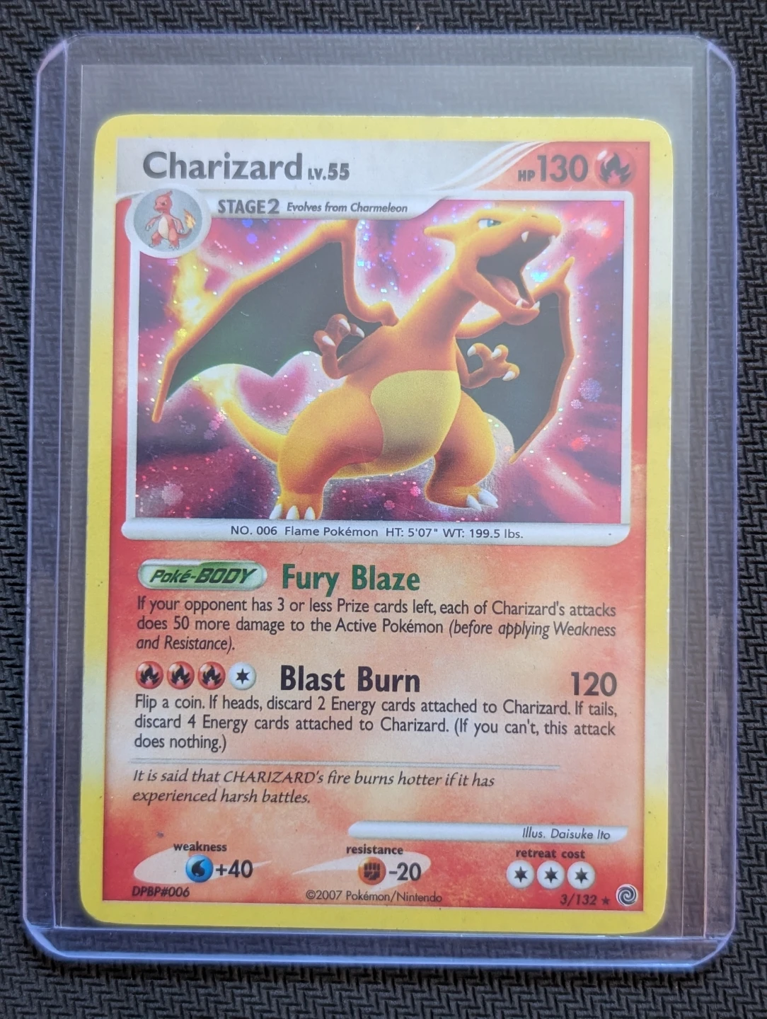 Charizard Secret Wonders Holo Rare 3/132 - Pokemon - photo 5