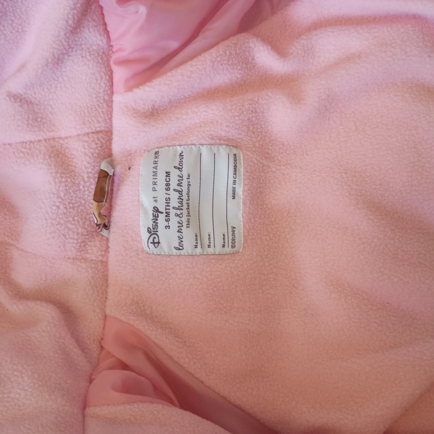 Disney Girl Jacket 3 Months - 6 Months - photo 2