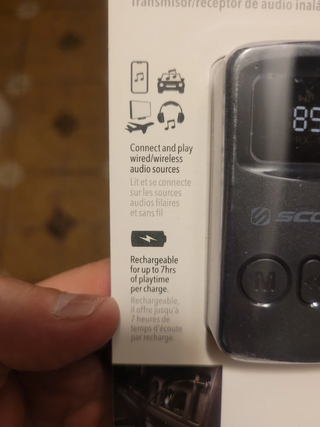 Scosche BTFREQ Mini Wireless Audio Transmitter/Receiver - photo 2