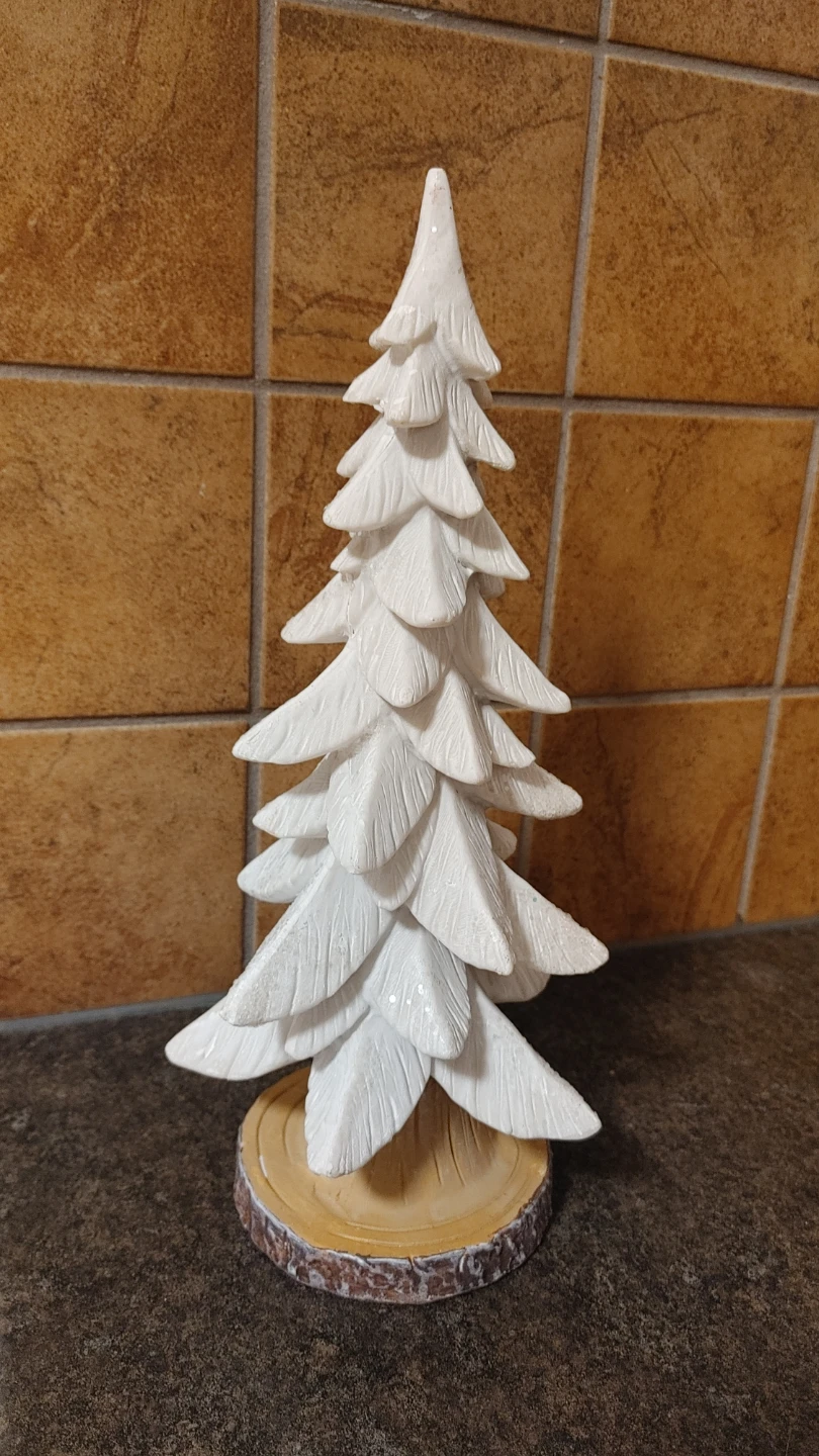 White Christmas Tree Decor