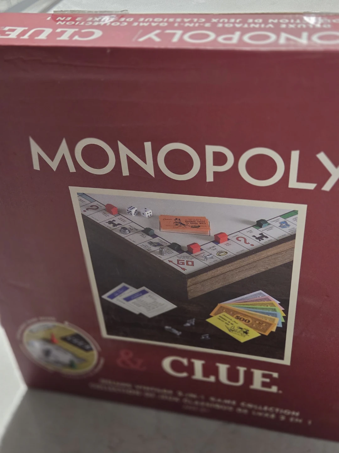 Monopoly & Clue Deluxe Vintage 2-in-1 Game Collection - photo 3