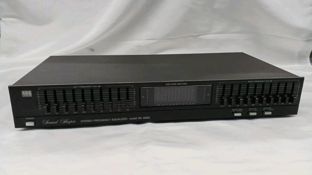 ADC Sound Shaper SS-100SL Stereo Frequency Equalizer - photo 2