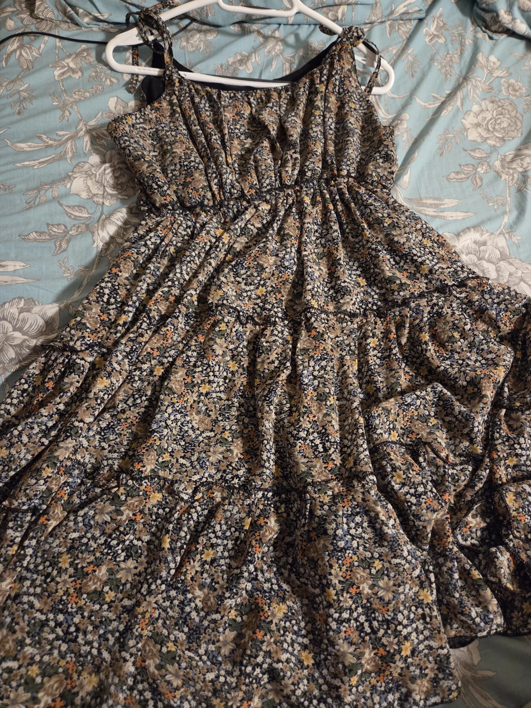 Floral Tiered Maxi Dress