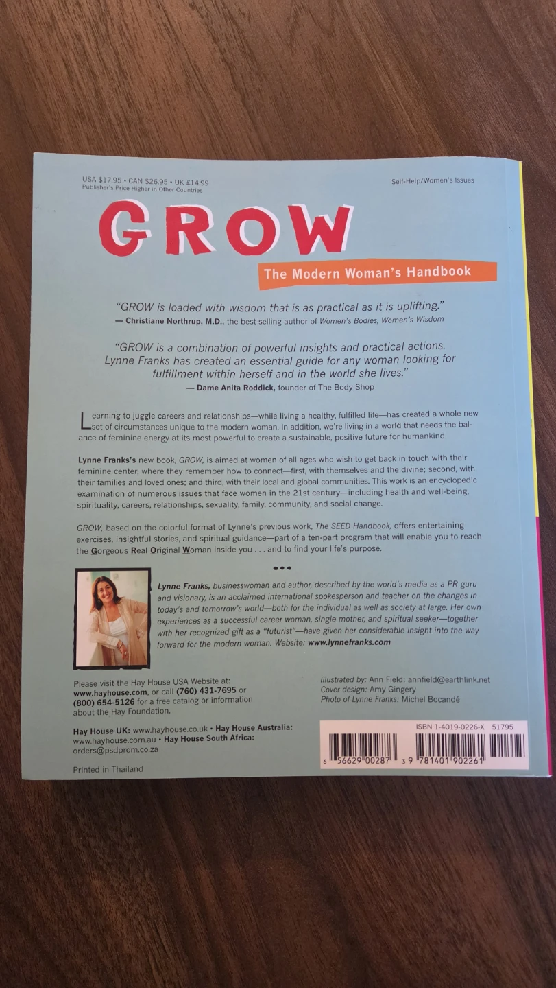 GROW: The Modern Woman's Handbook by Lynne Franks - photo 2