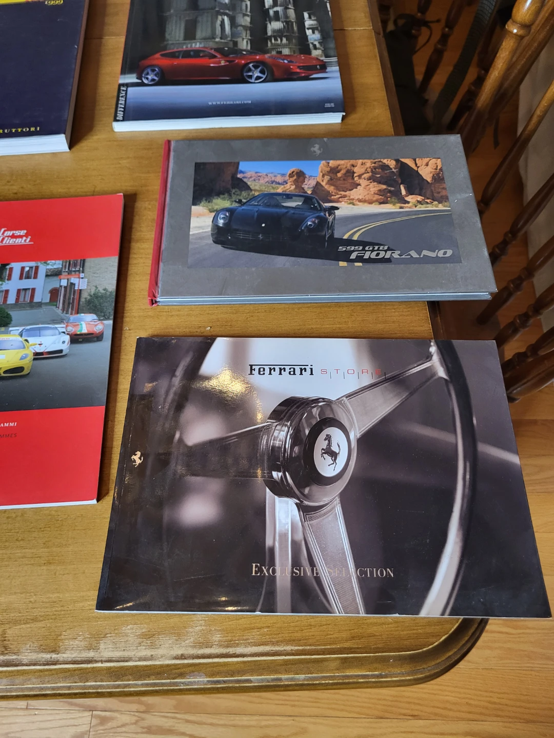 Collection of 12 Ferrari Magazines and Brochures