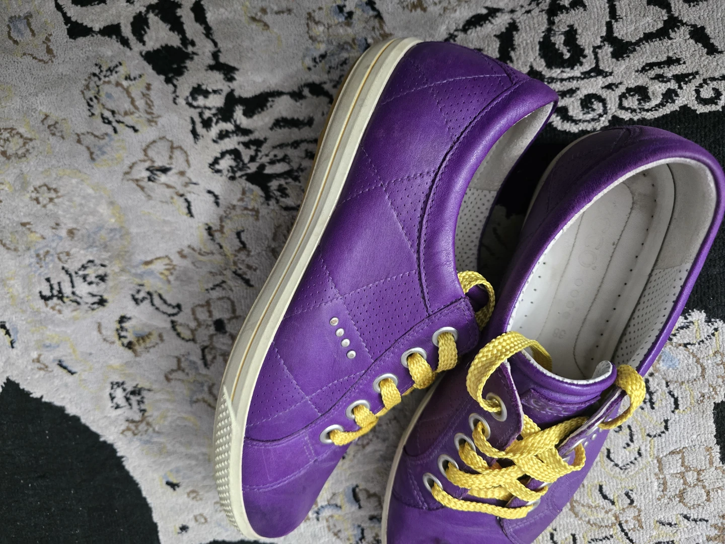 ECCO purple sneakers - photo 3