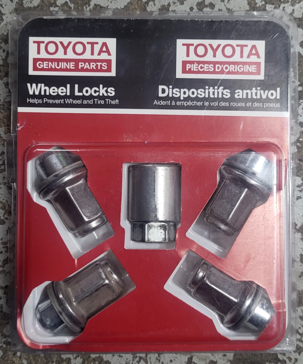 Toyota Genuine Wheel Locks - Set of 4