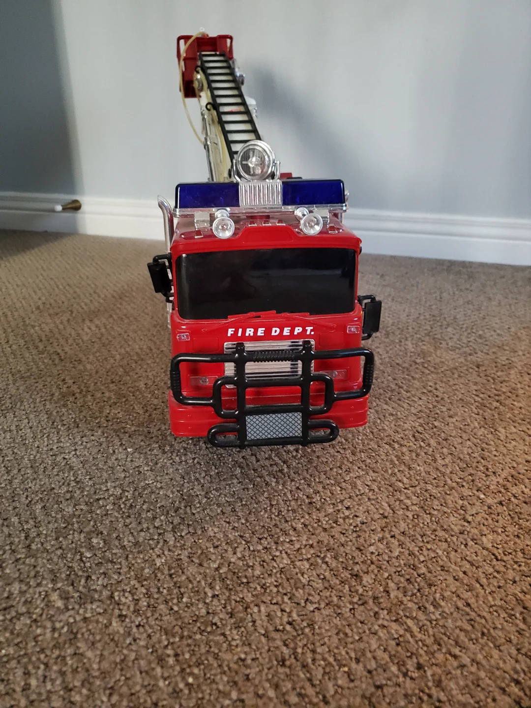 Large Red Fire Truck Toy - photo 2