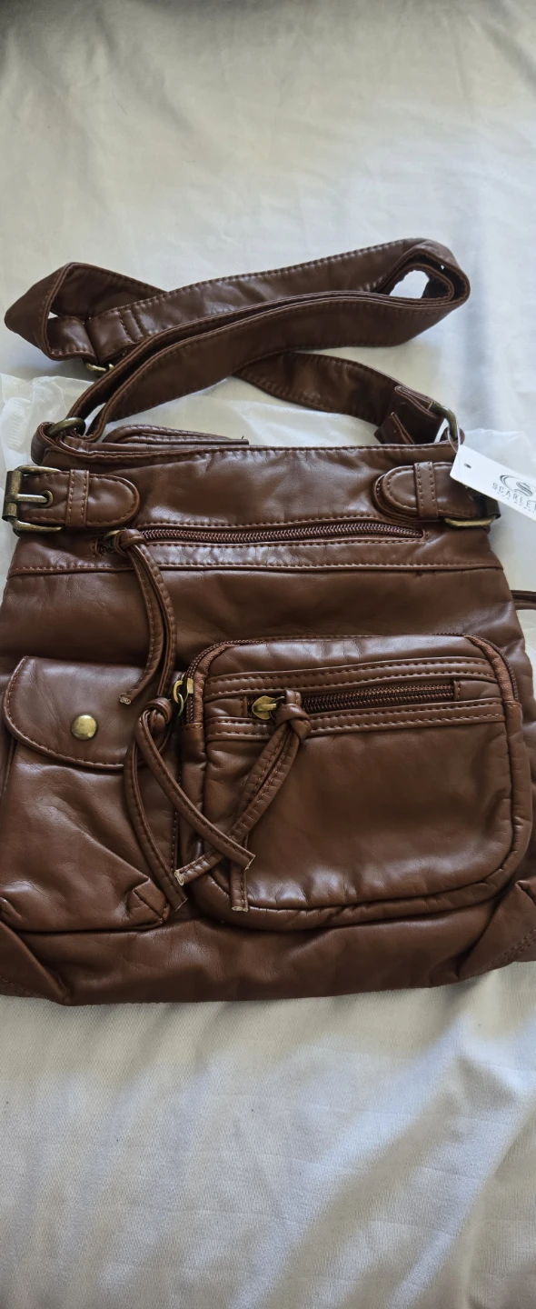 Scarleton Brown Crossbody Bag