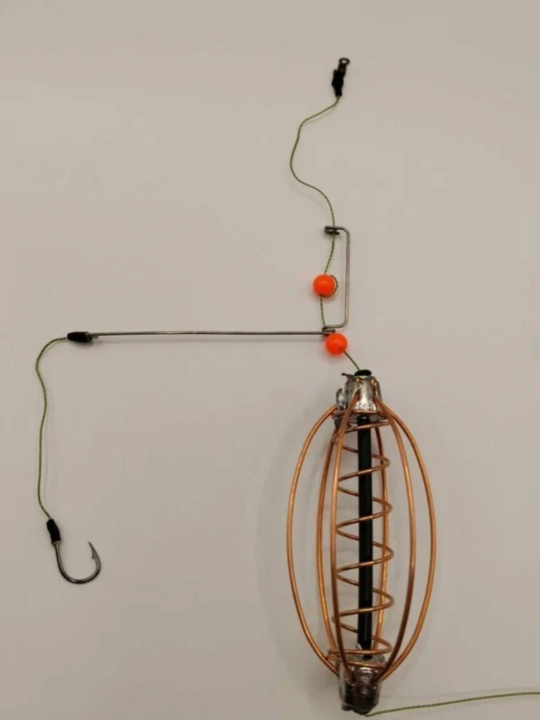 15g Carp Fishing Feeder Rig with Hooks - Ready to Fish - photo 2