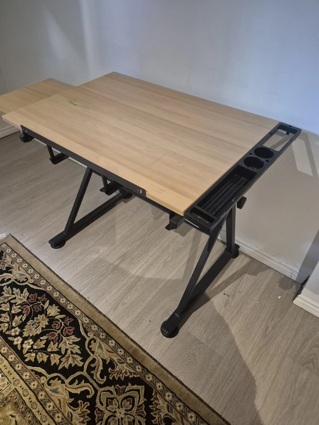 Adjustable Drafting Table with Side Extension - photo 3