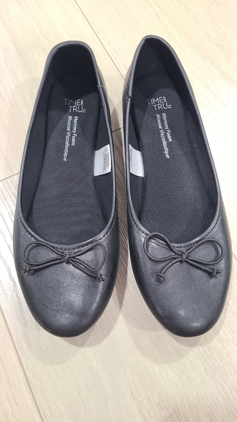 Time and Tru Size 7 Black Flats - photo 2