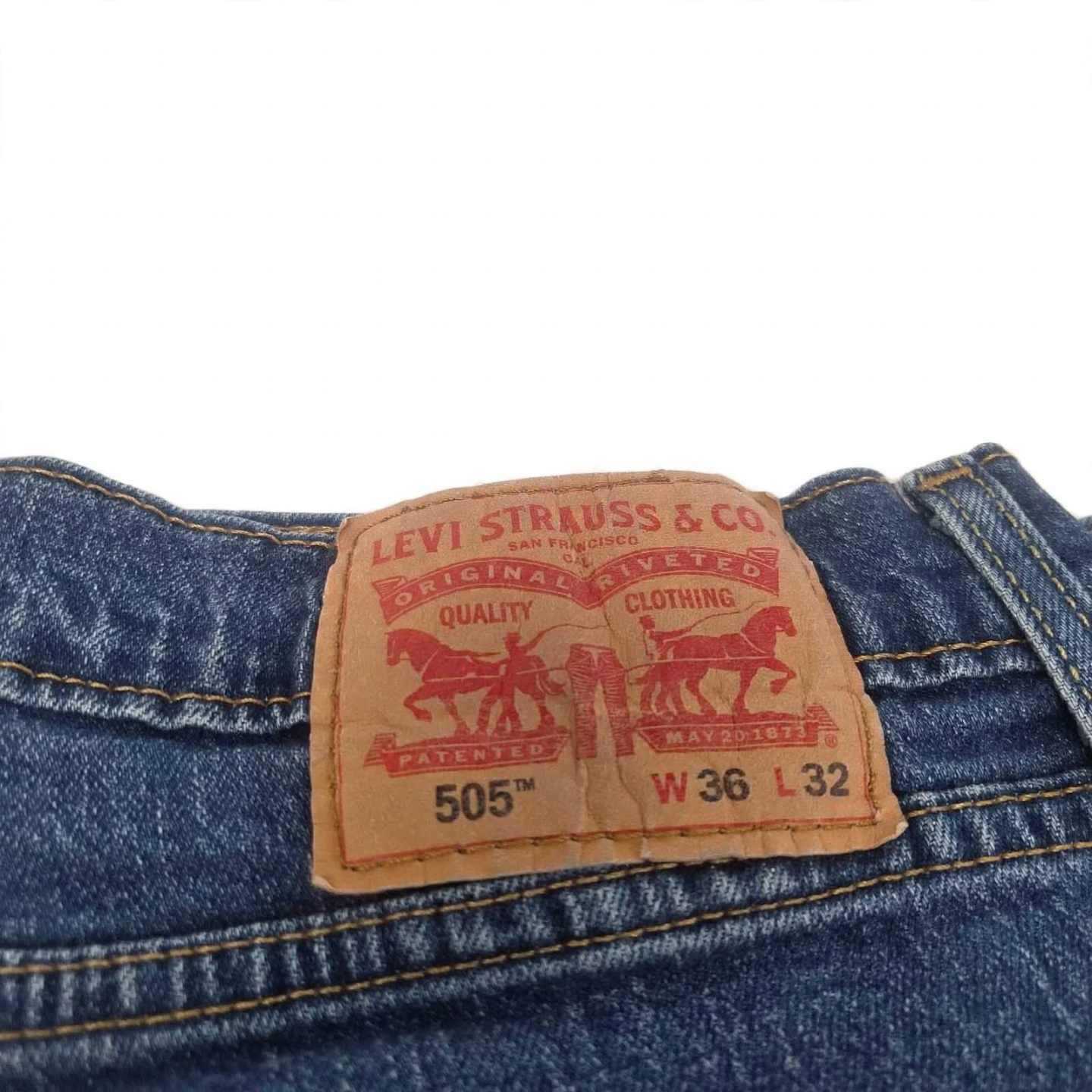 Levi's 505 Regular Straight Jeans W36 L32 - photo 2