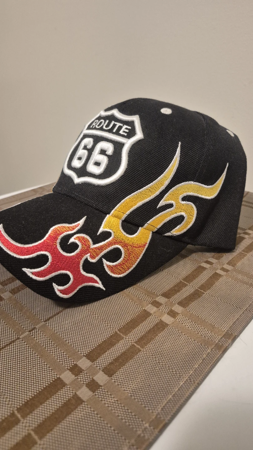 Route 66 Embroidered Baseball Cap 🏈 - photo 4