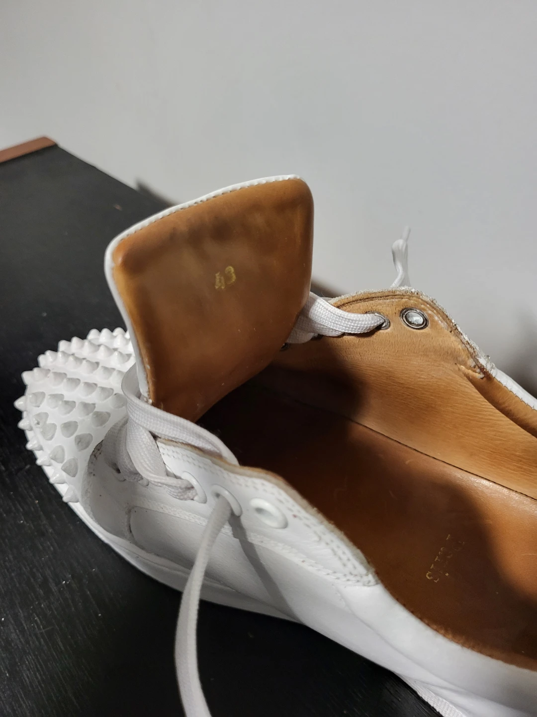 Christian Louboutin Spike Sneakers Size 43 - photo 2