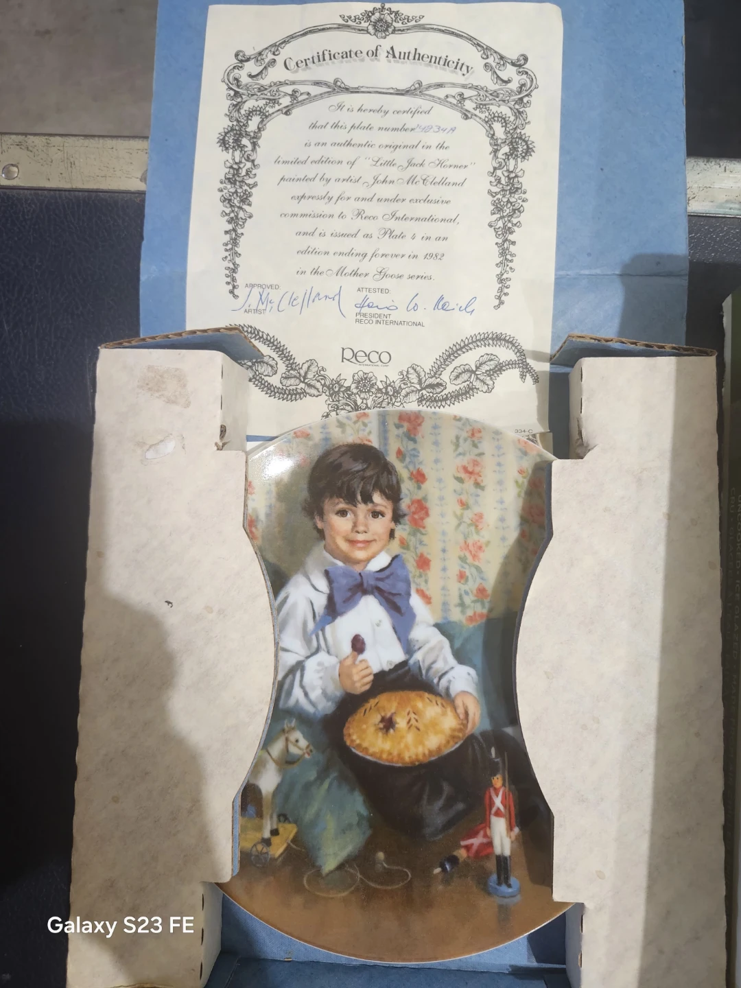 Reco International Little Jack Horner Plate