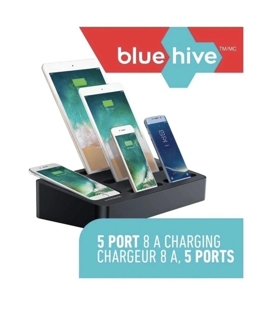 4 x New In Box Bluehive 5-port Power Valet Station $15 Each - photo 2