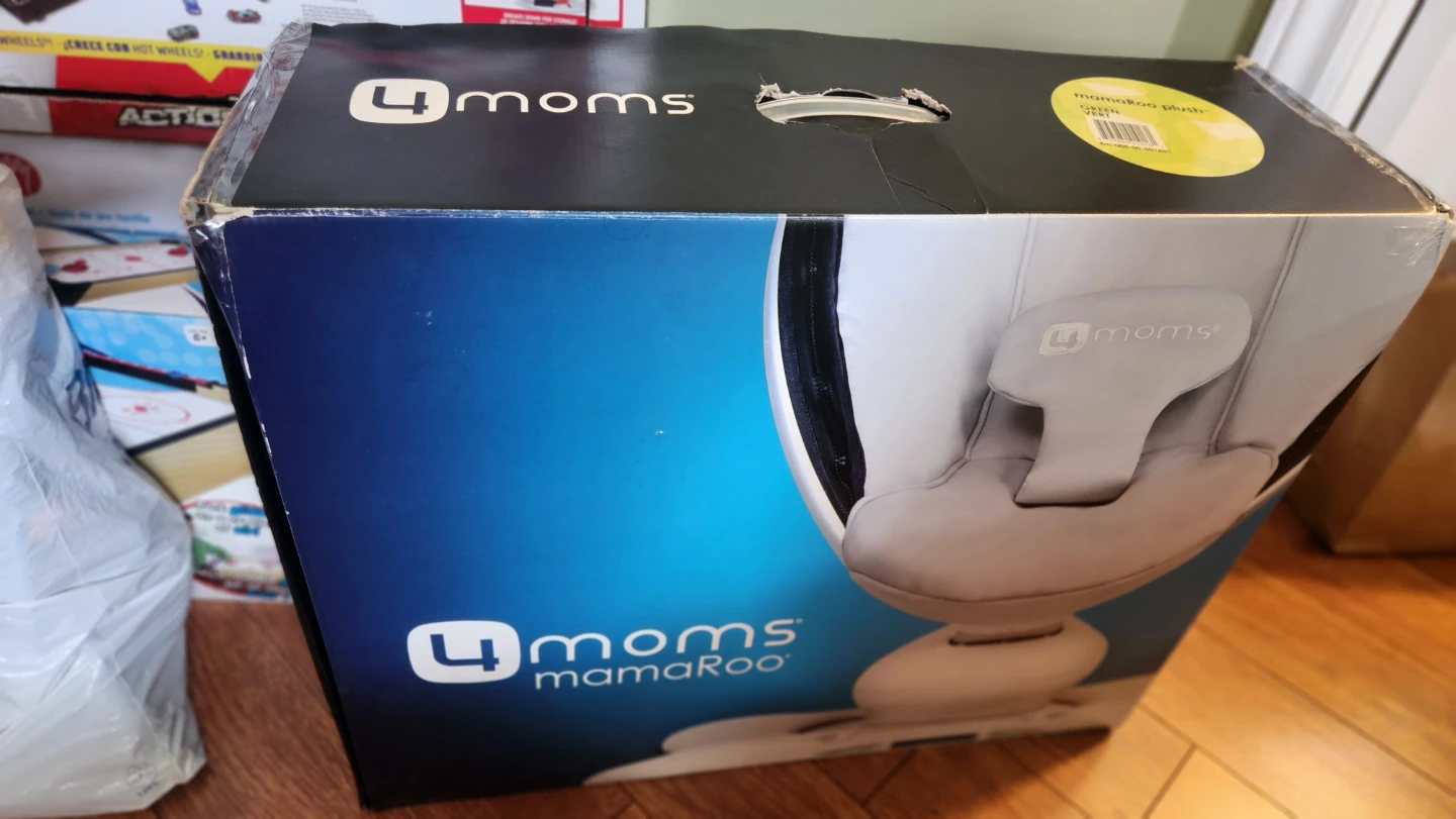 4moms mamaRoo Plush Green Baby Swing