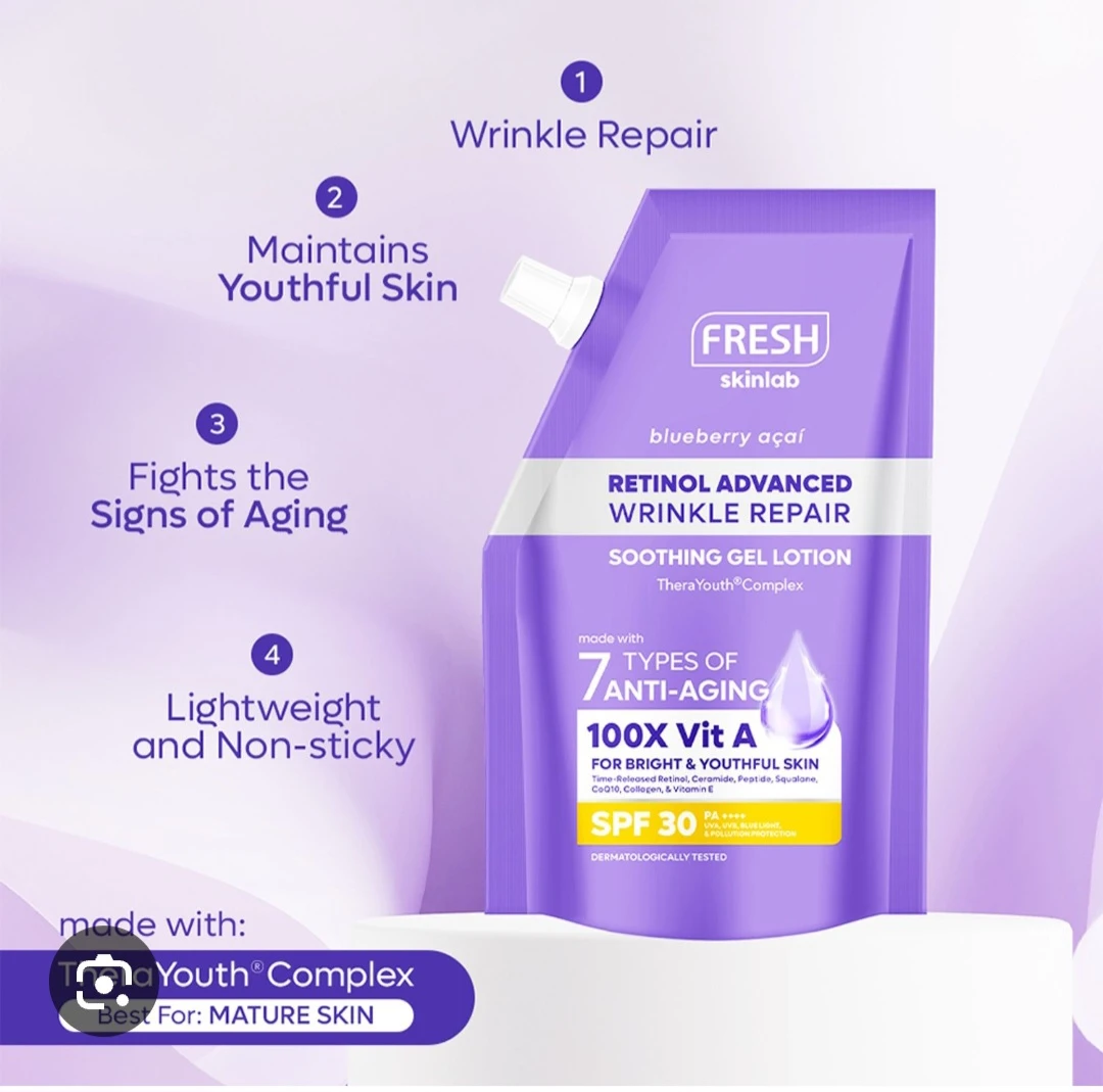 FRESH Skinlab Blueberry Acai Retinol Gel Lotion - photo 3